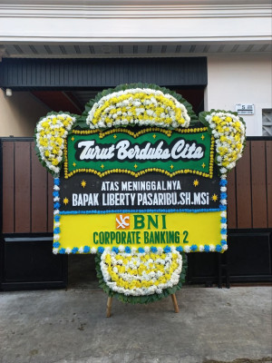 Papan Bunga Duka di Biga