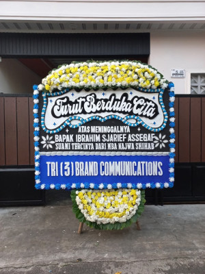 Papan Bunga Duka di Biga